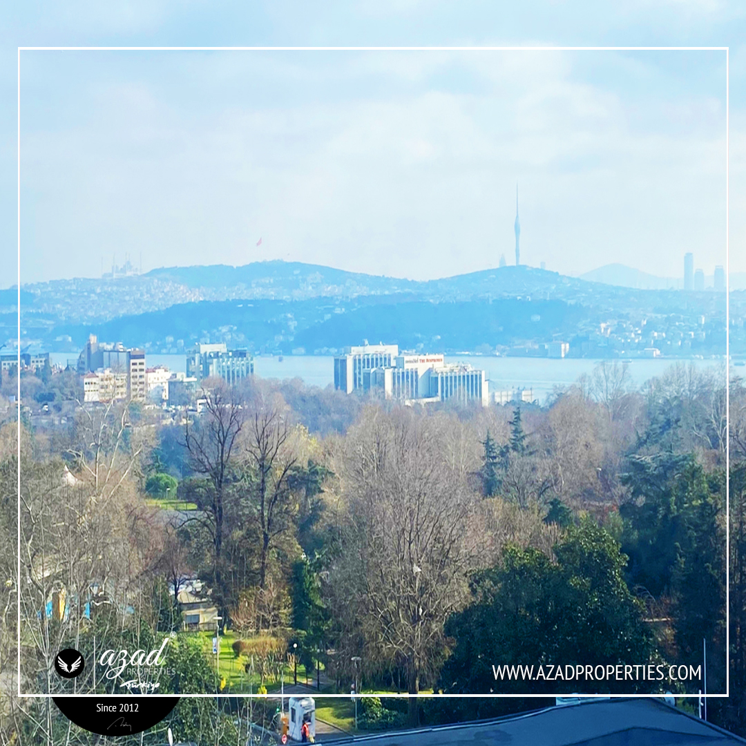 5+1 BHK w/ breathtaking sea view in the center of Istanbul  - SH 34560